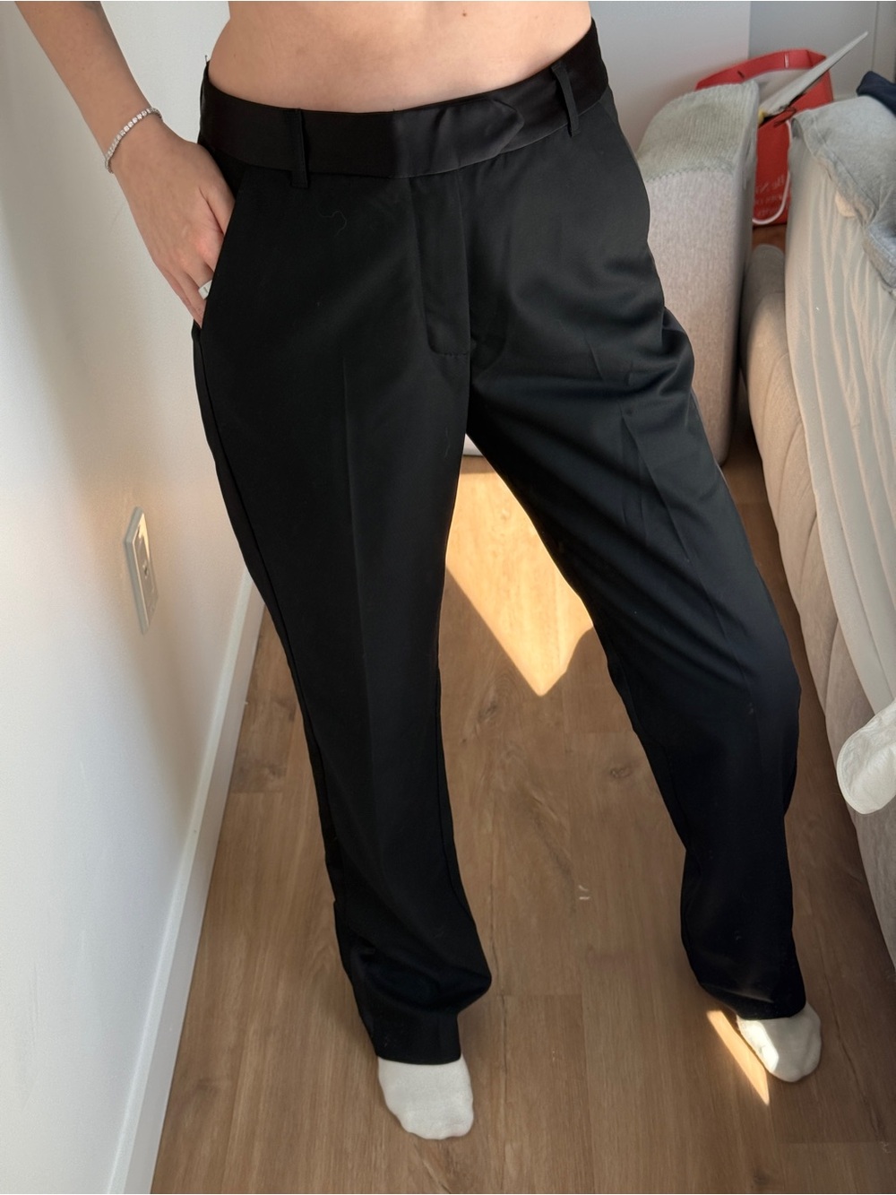 Women’s Black Classic Dress Trousers - Tailored Formal Pants